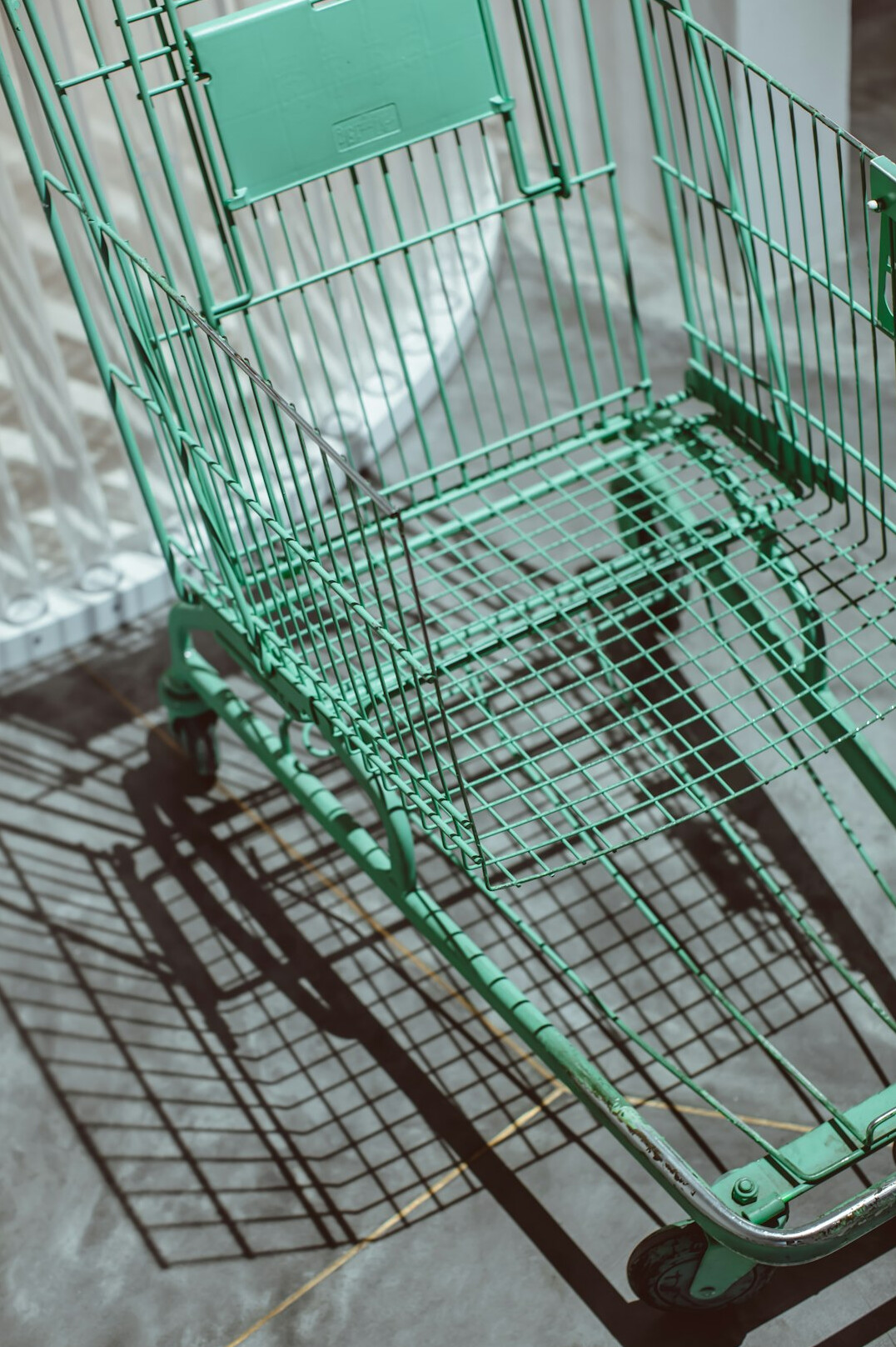 abandoned shopping cart supermarket mystery