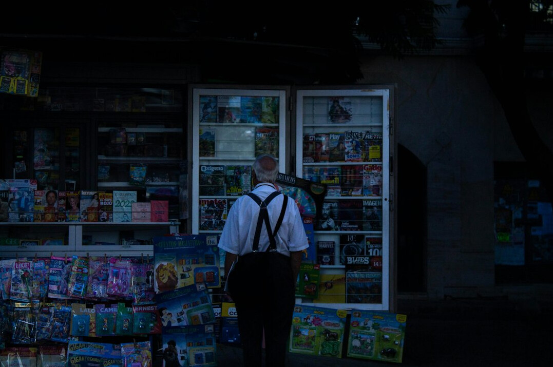 store detective watching camera
