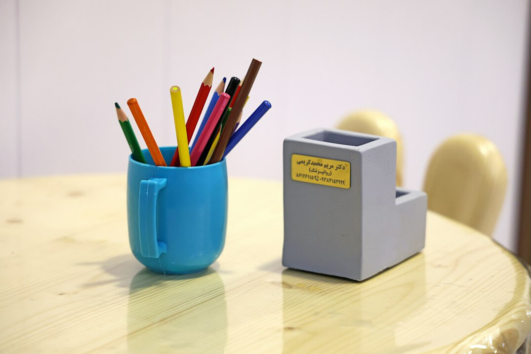 Writing desk with pen, paper and coffee cup